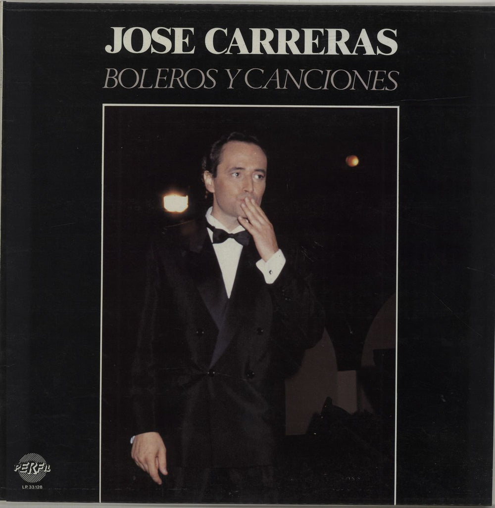 José Carreras Boleros Y Canciones Spanish vinyl LP album (LP record) 33.128