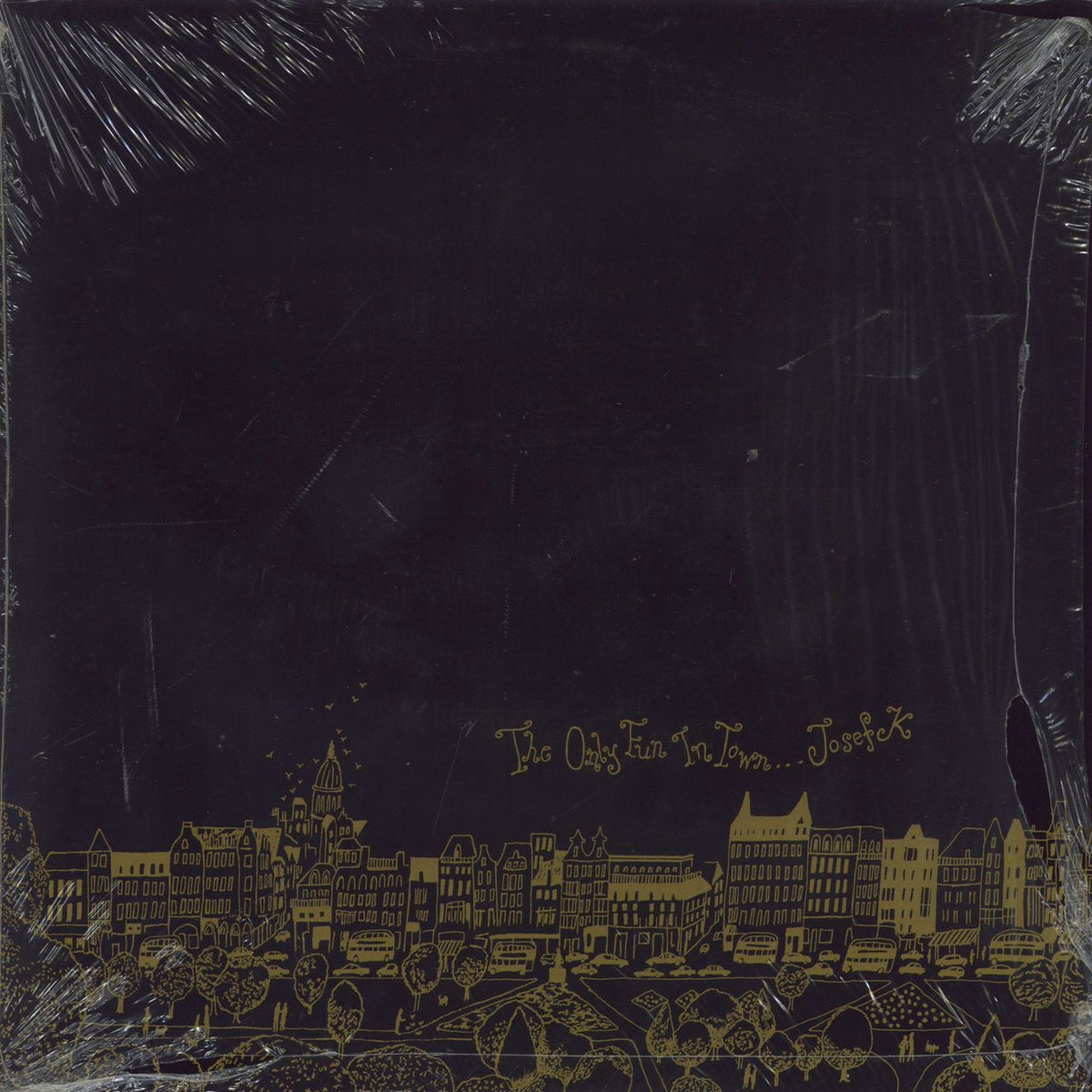 Josef K The Only Fun In Town... - Shrink UK Vinyl LP — RareVinyl.com