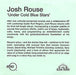 Josh Rouse Under Cold Blue Stars UK Promo CD-R acetate CD-R ACETATE