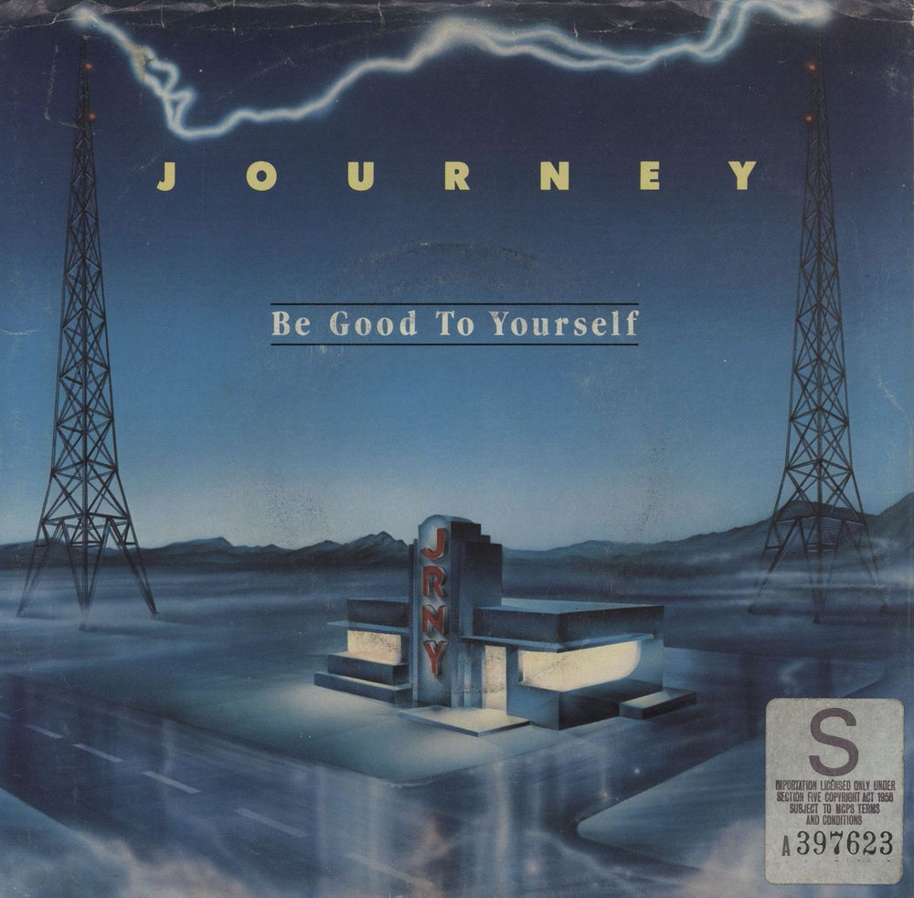 Journey Be Good To Yourself US 7" vinyl single (7 inch record / 45) 38-05869