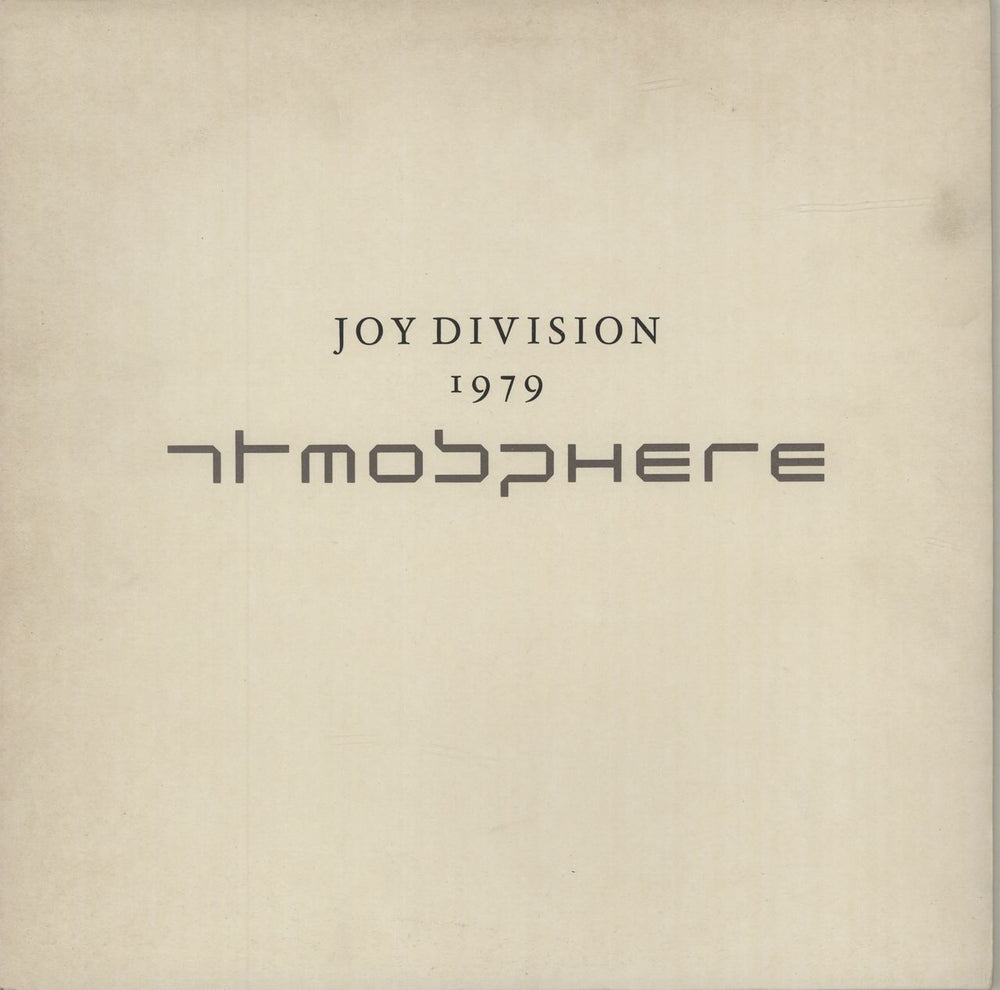 Joy Division Atmosphere UK 12" vinyl single (12 inch record / Maxi-single) FAC213