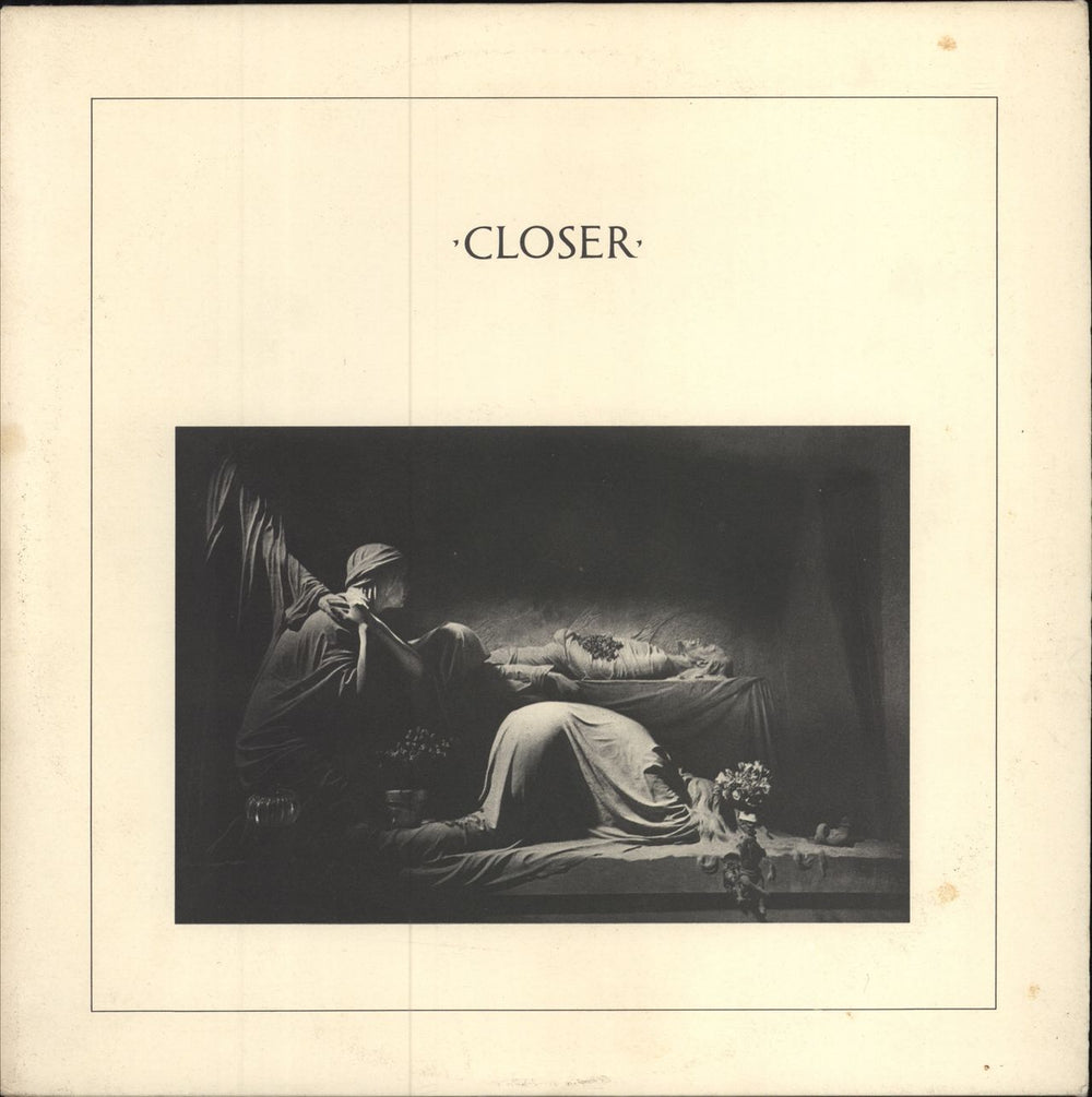 Joy Division Closer - 1st - Red - EX UK vinyl LP album (LP record) FACT25