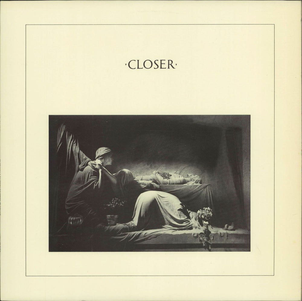 Joy Division Closer - Red UK vinyl LP album (LP record) FACT25