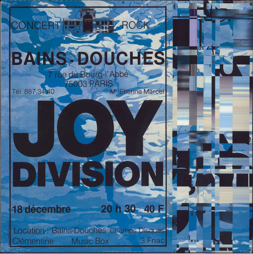 Joy Division Les Bains Douches - Sealed Italian 2-LP vinyl record set (Double LP Album) GET79