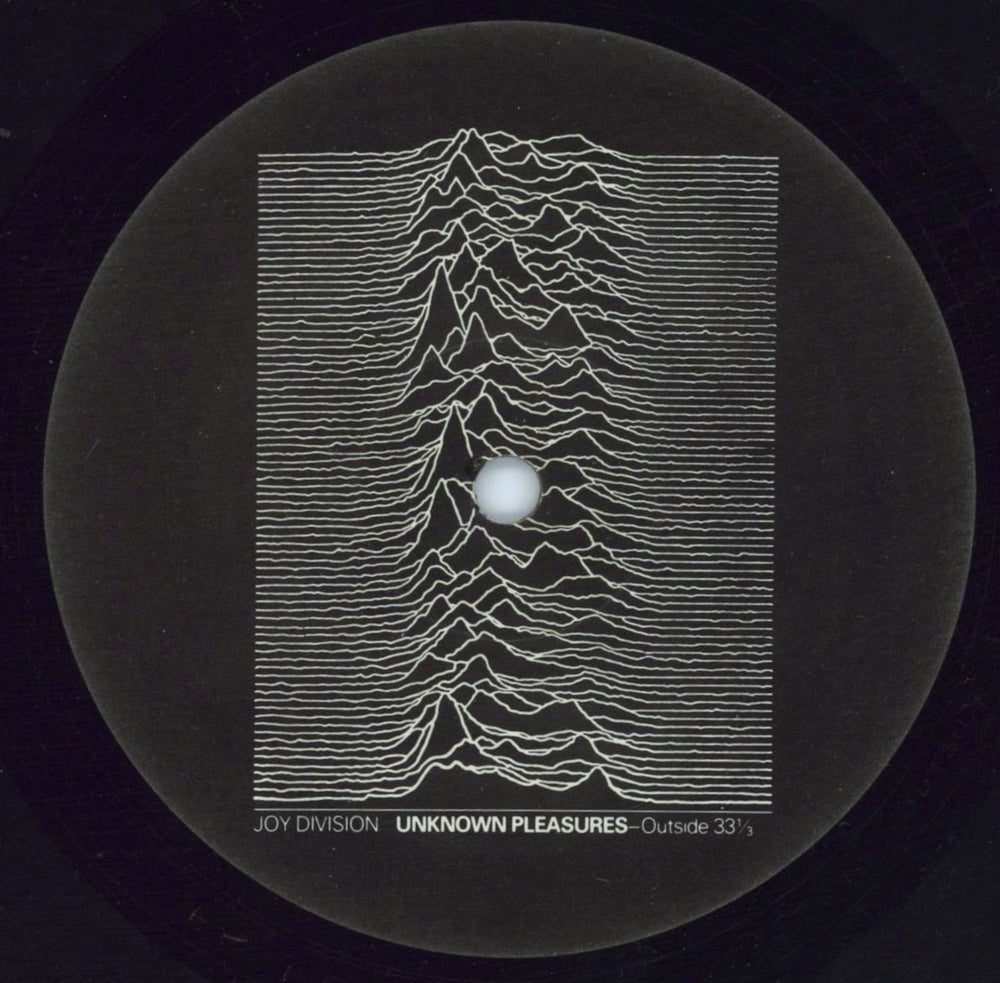 Joy Division Unknown Pleasures - 1st - Black UK vinyl LP album (LP record) JOYLPUN146252