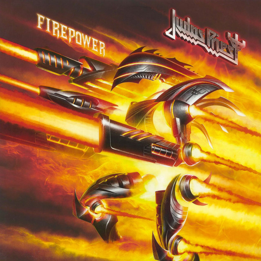 Judas Priest Firepower UK 2-LP vinyl record set (Double LP Album) 19075804871