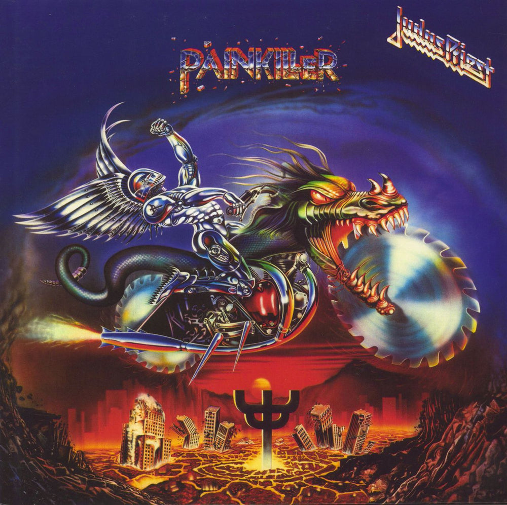 Judas Priest Painkiller - 180gm UK vinyl LP album (LP record) 88985390921