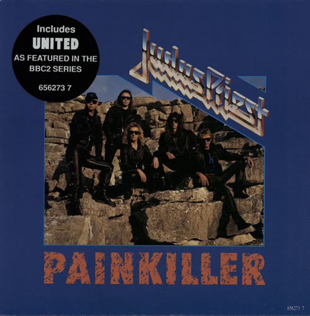 Judas Priest Painkiller UK 7" vinyl single (7 inch record / 45) 6562737