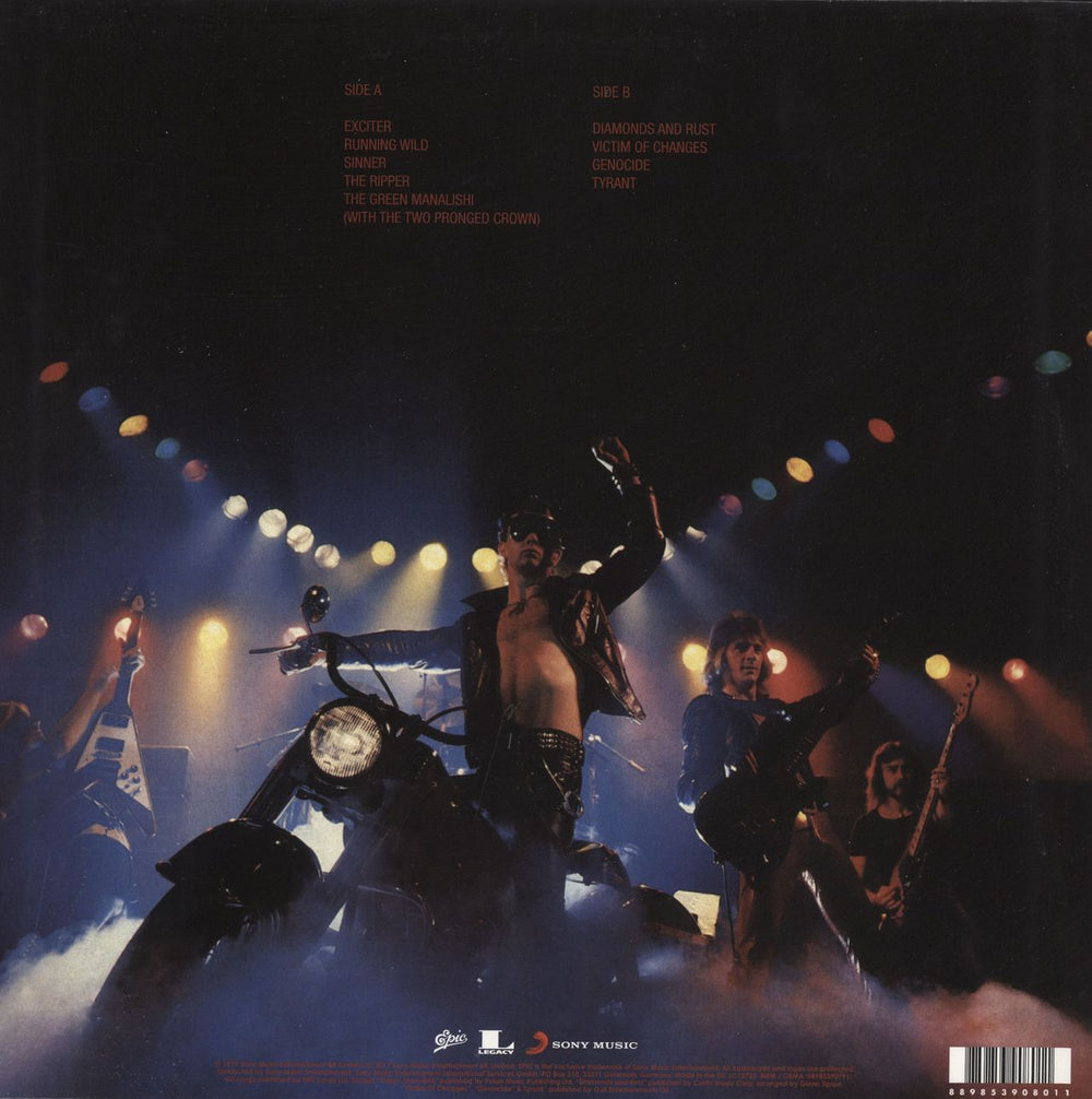 Judas Priest Unleashed In The East (Live In Japan) - 180gm UK vinyl LP album (LP record) 889853908615