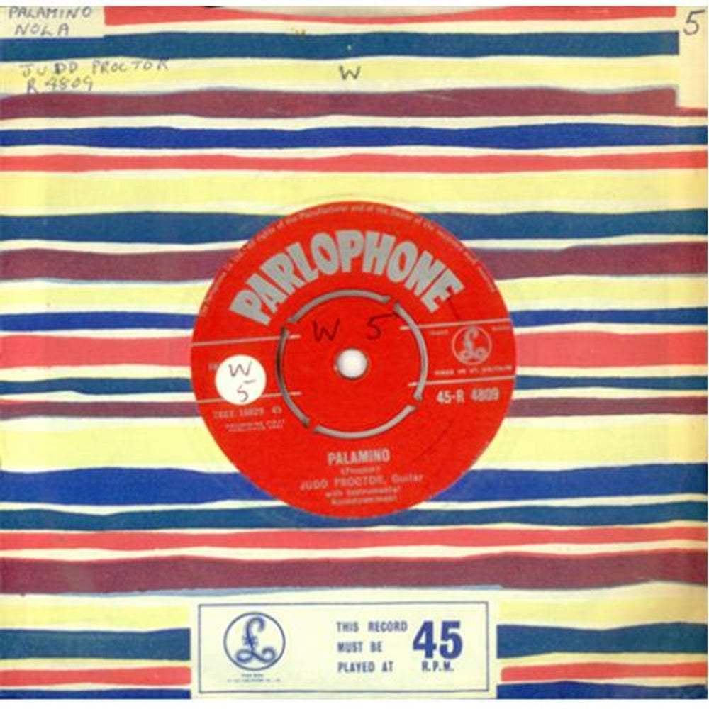 Judd Proctor Palamino UK 7" vinyl single (7 inch record / 45) 45-R4809