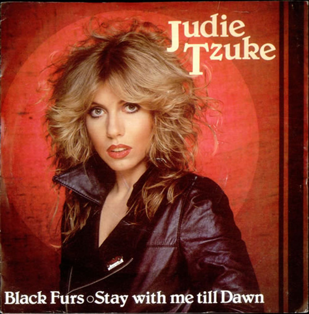 Judie Tzuke Black Furs UK 7" vinyl single (7 inch record / 45) XPRES90