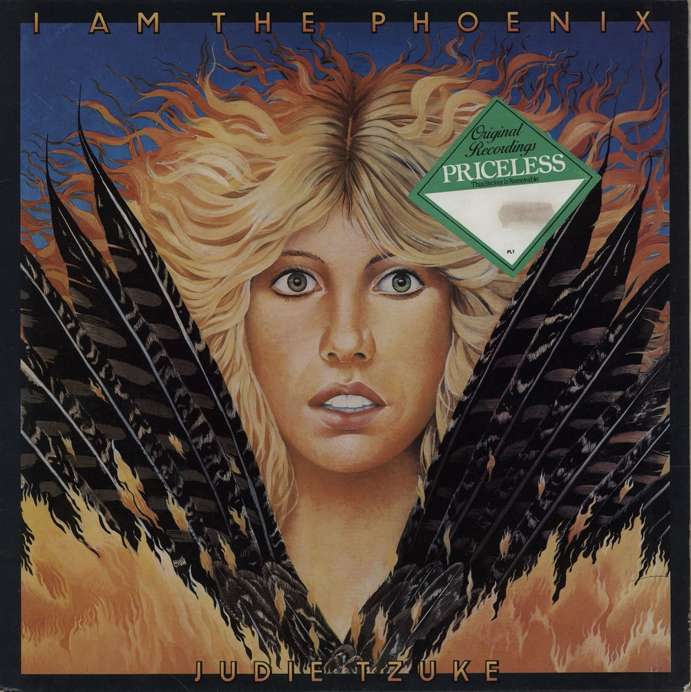 Judie Tzuke I Am The Phoenix UK vinyl LP album (LP record) PRICE30