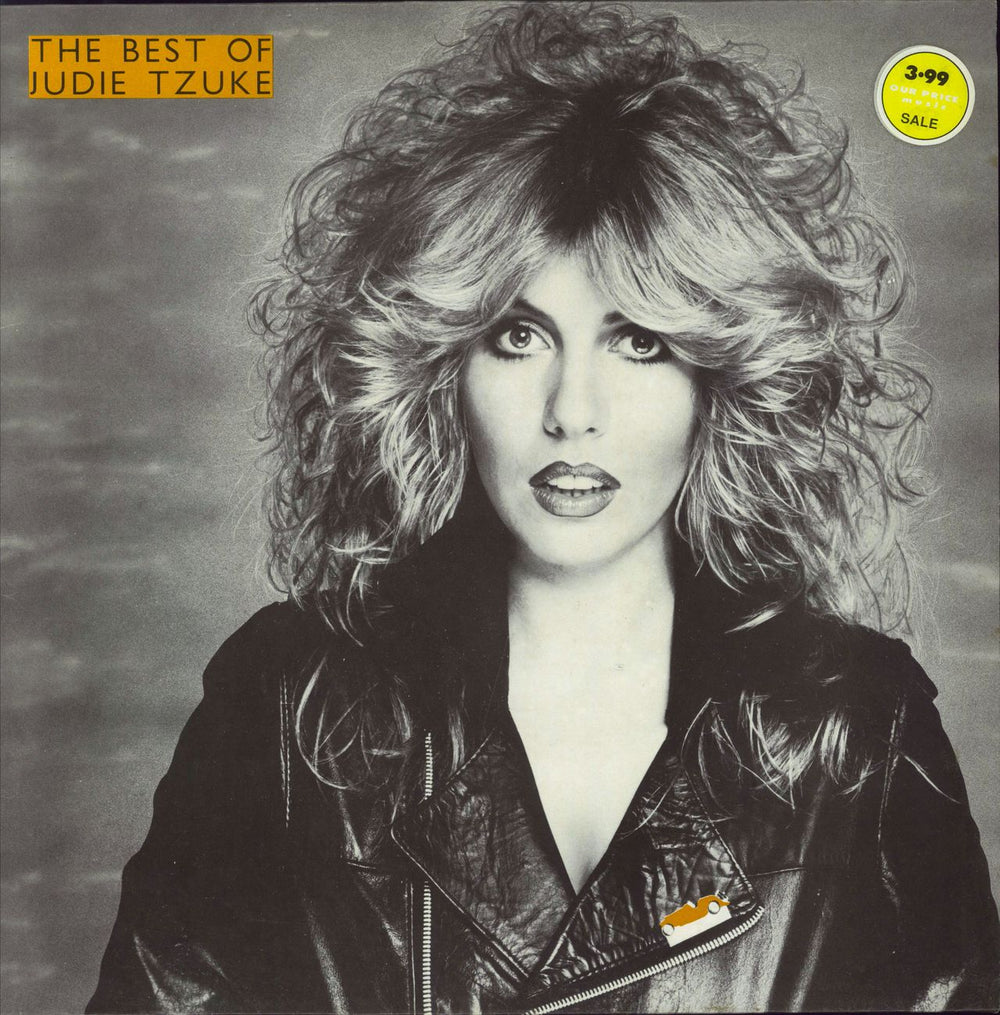 Judie Tzuke The Best Of Judie Tzuke - price stickered UK vinyl LP album (LP record) HISPD23