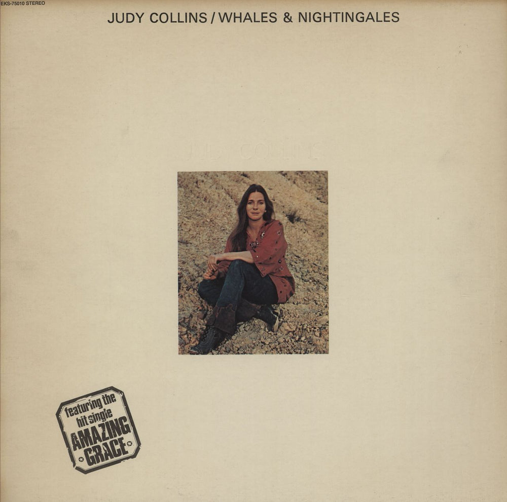 Judy Collins Whales And Nightingales - EX UK vinyl LP album (LP record) EKS-75010