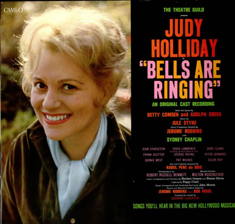 Judy Holliday Bells Are Ringing UK vinyl LP album (LP record) CBS32254