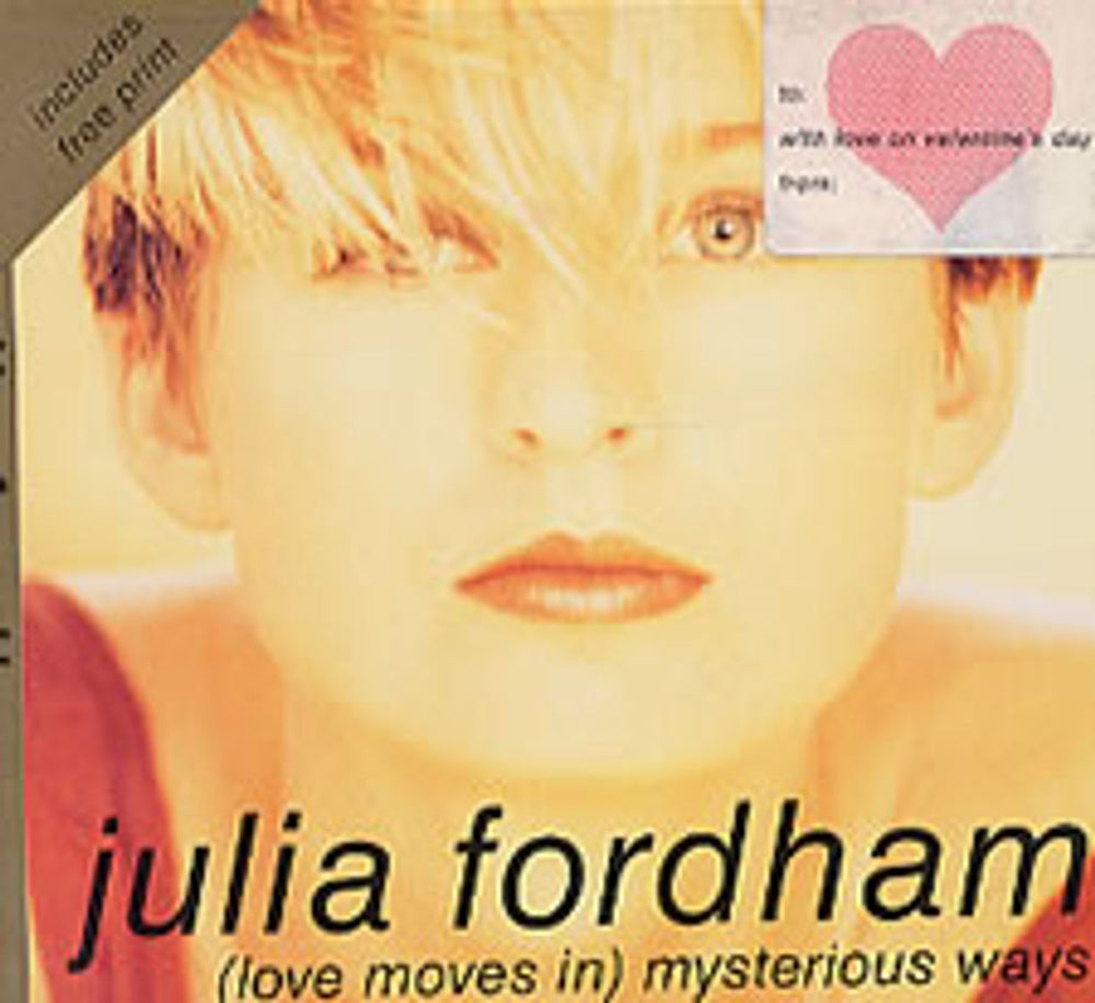 Julia Fordham Love Moves In Mysterious Ways UK CD single (CD5 / 5") YRCDX73