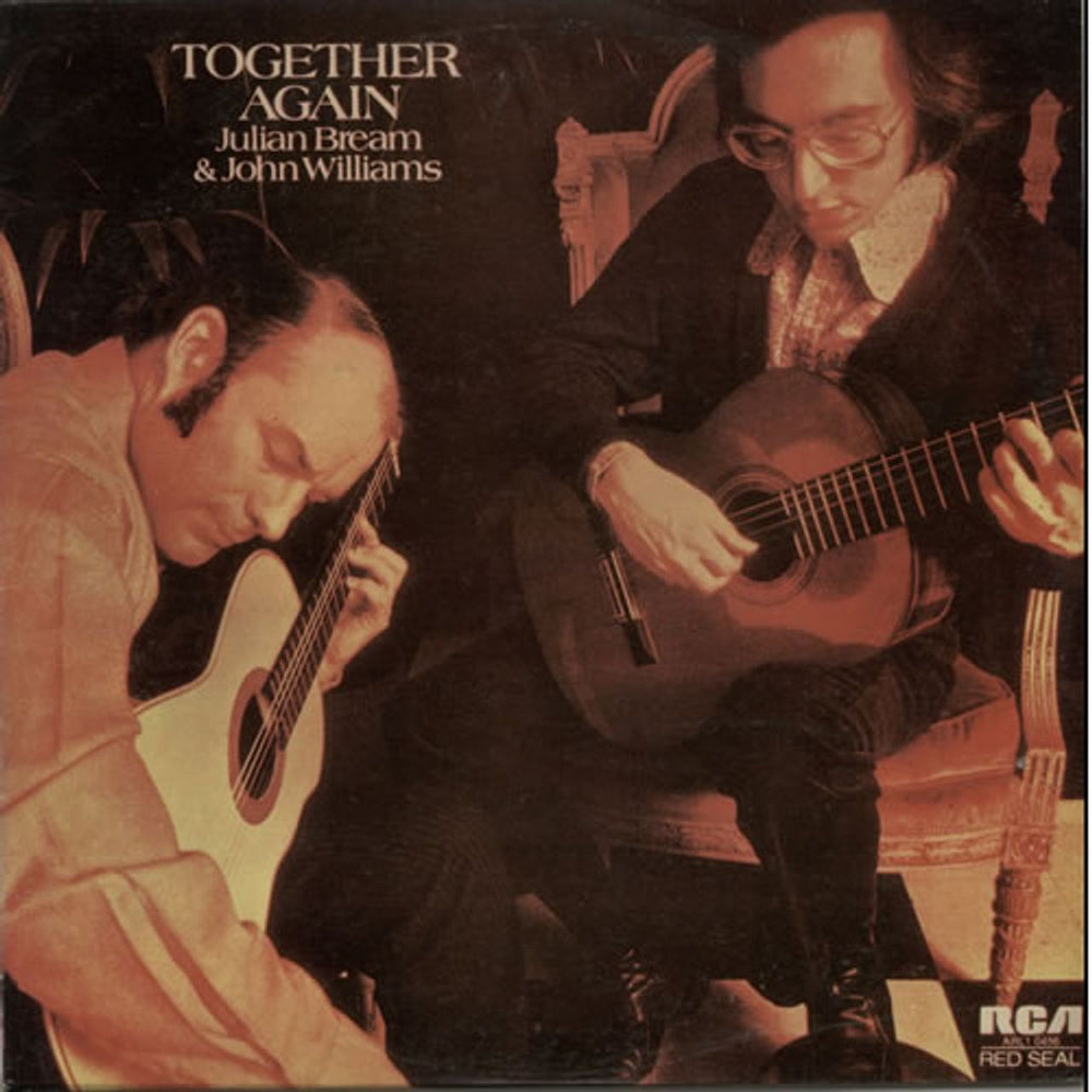 Julian Bream & John Williams Together Again Israeli vinyl LP album (LP record) ARL10456