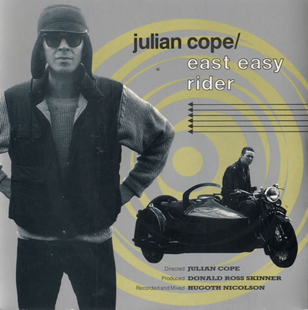 Julian Cope East Easy Rider UK 7" vinyl single (7 inch record / 45) IS492