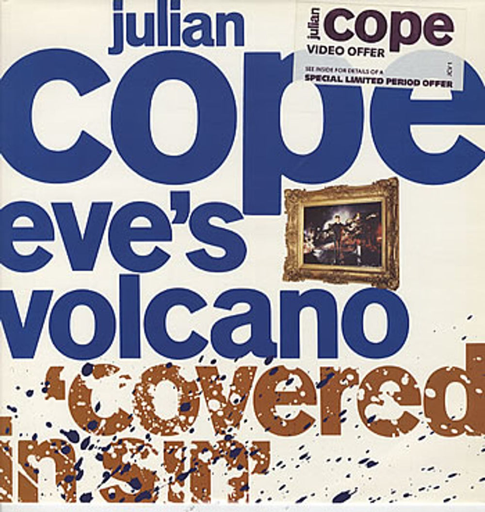 Julian Cope Eve's Volcano (Covered In Sin) UK 12" vinyl single (12 inch record / Maxi-single) 12IS318