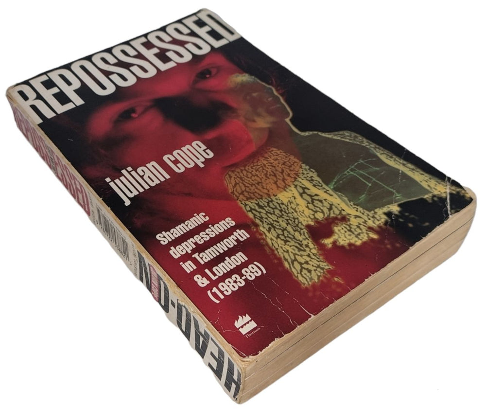 Julian Cope Head-On/Repossessed - Autographed UK book ISBN0-7225-3882-0