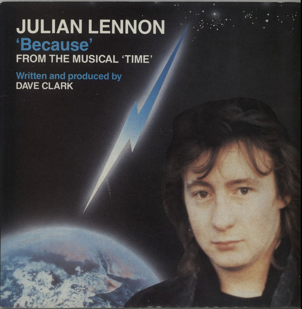 Julian Lennon Because UK 7" vinyl single (7 inch record / 45) EMI5538