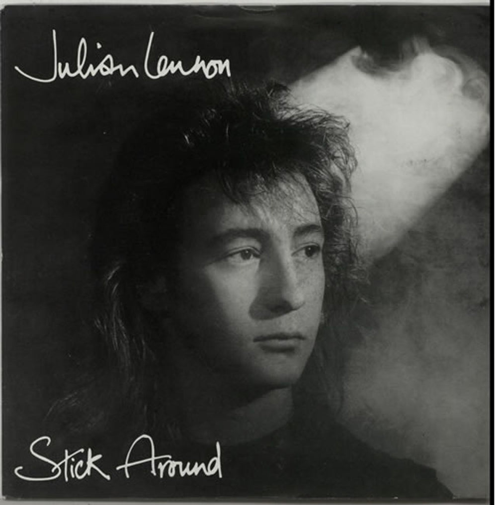 Julian Lennon Stick Around UK 7" vinyl single (7 inch record / 45) CB420