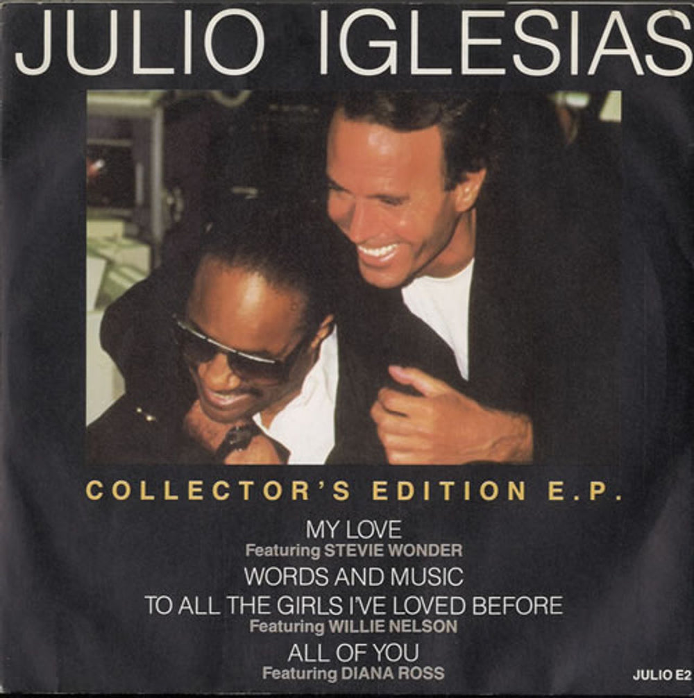 Julio Iglesias My Love EP UK 7" vinyl single (7 inch record / 45) JULIOE2