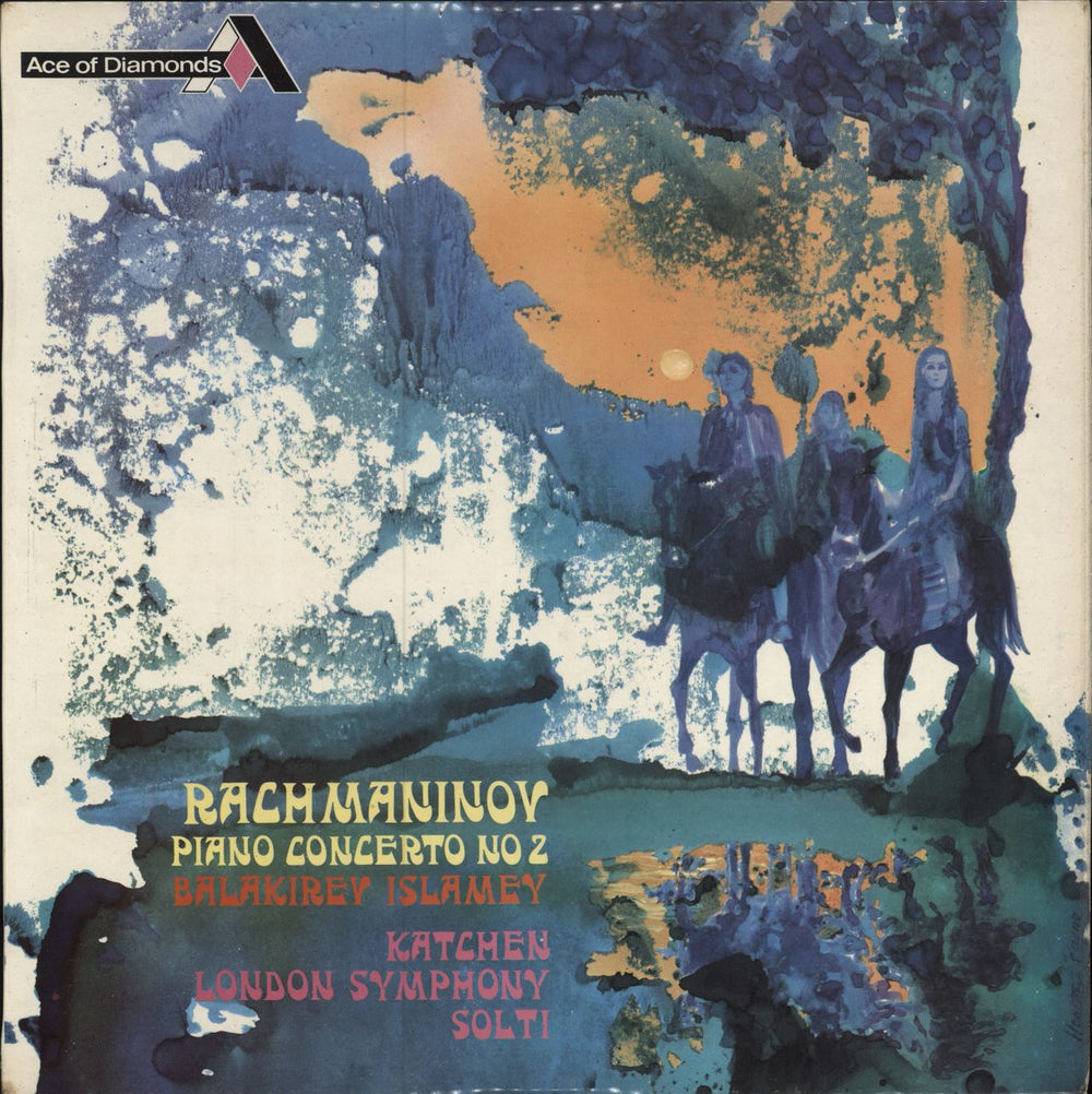 Julius Katchen Rachmaninov: Piano Concerto No. 2 / Balakirev: Islamey UK vinyl LP album (LP record) SDD181