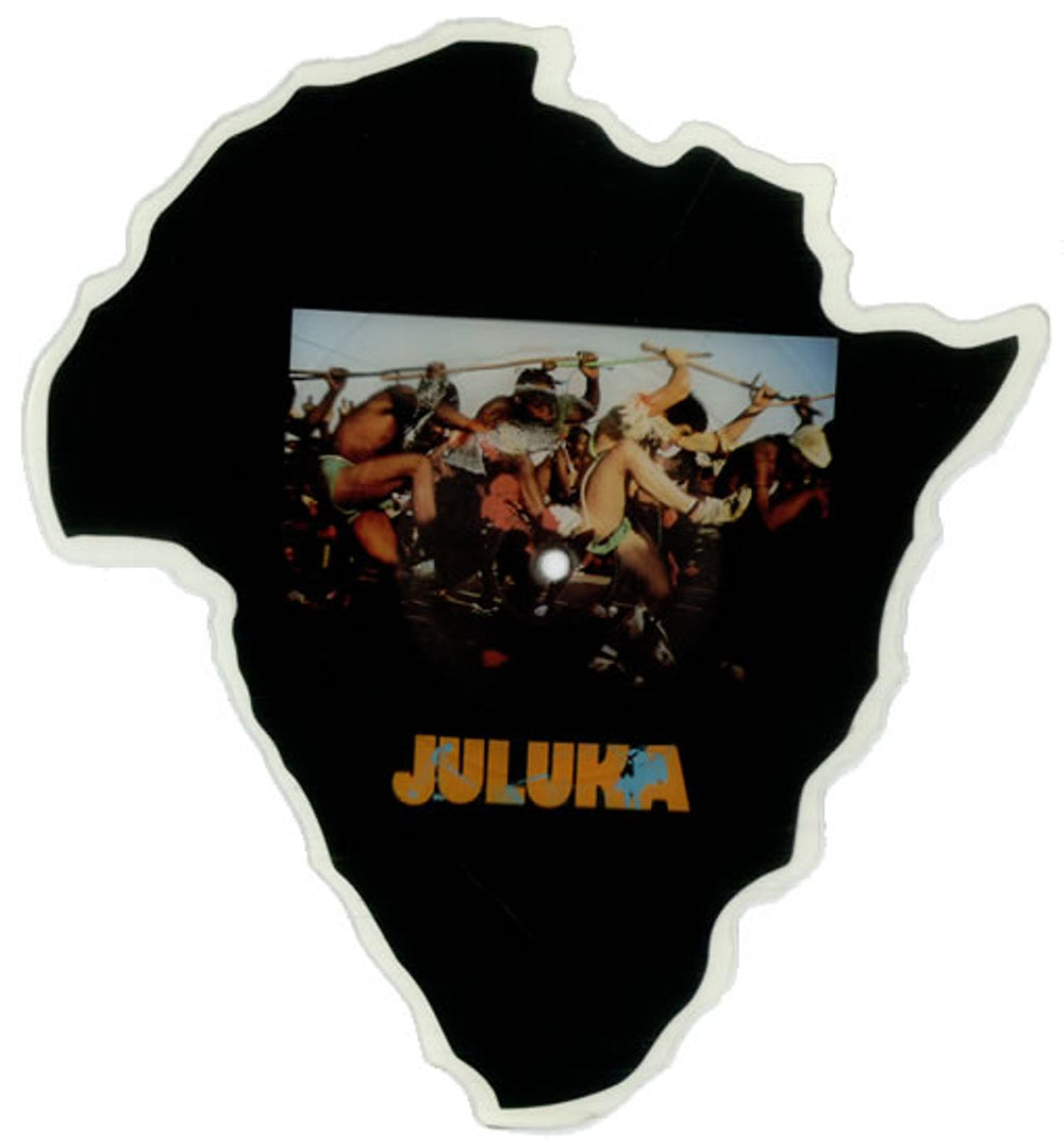 Juluka Scatterlings Of Africa UK shaped picture disc (picture disc vinyl record) ZULUA1