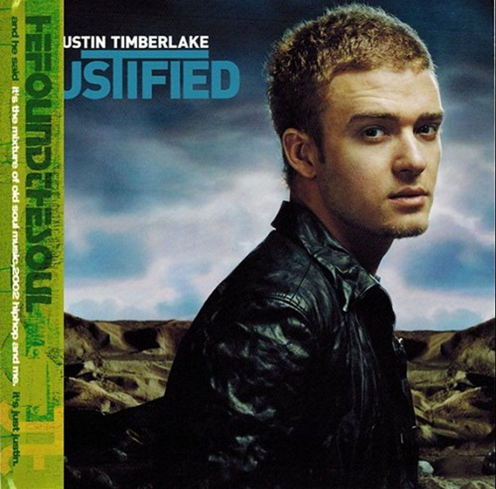 Justin Timberlake Justified + Poster Japanese Promo CD album (CDLP) ZJCI-10100