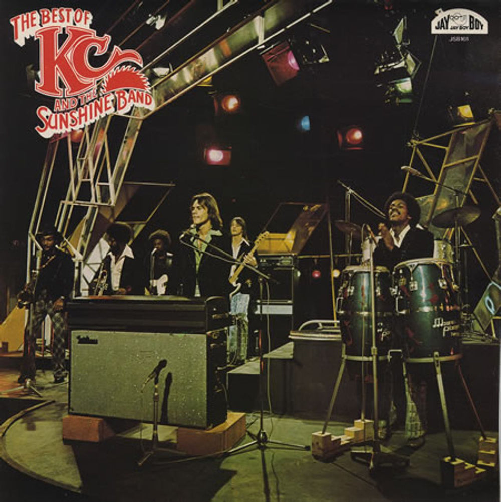 K.C. & The Sunshine Band The Best Of K.C. And The Sunshine Band UK vinyl LP album (LP record) JSB101