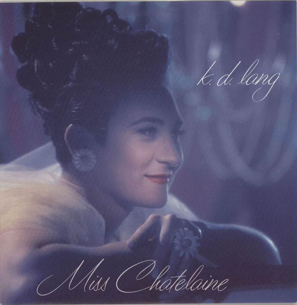 K.D. Lang Miss Chatelaine UK 7" vinyl single (7 inch record / 45) W0135