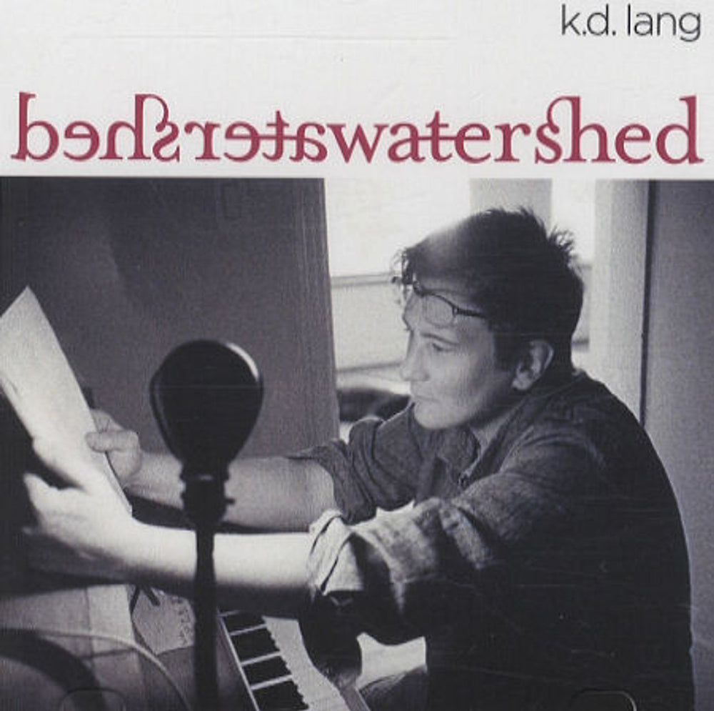 K.D. Lang Watershed US Promo CD-R acetate CD-R ACETATE