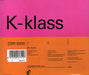 K-Klass So Right UK CD single (CD5 / 5") CDR6309