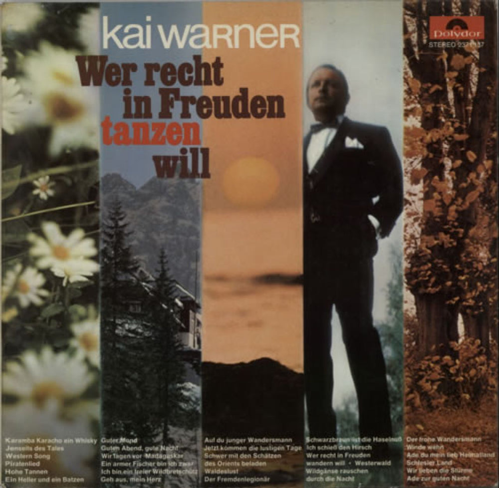 Kai Warner Wer Recht In Freuden Tanzen Will German vinyl LP album (LP record) 2371137