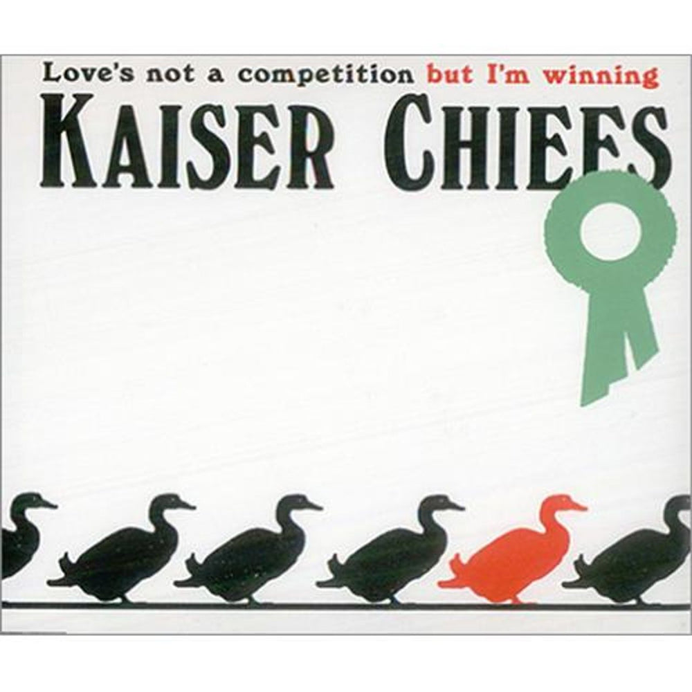 Kaiser Chiefs Love's Not A Competition (But I'm Winning) UK Promo CD single (CD5 / 5") BUN136CD-P