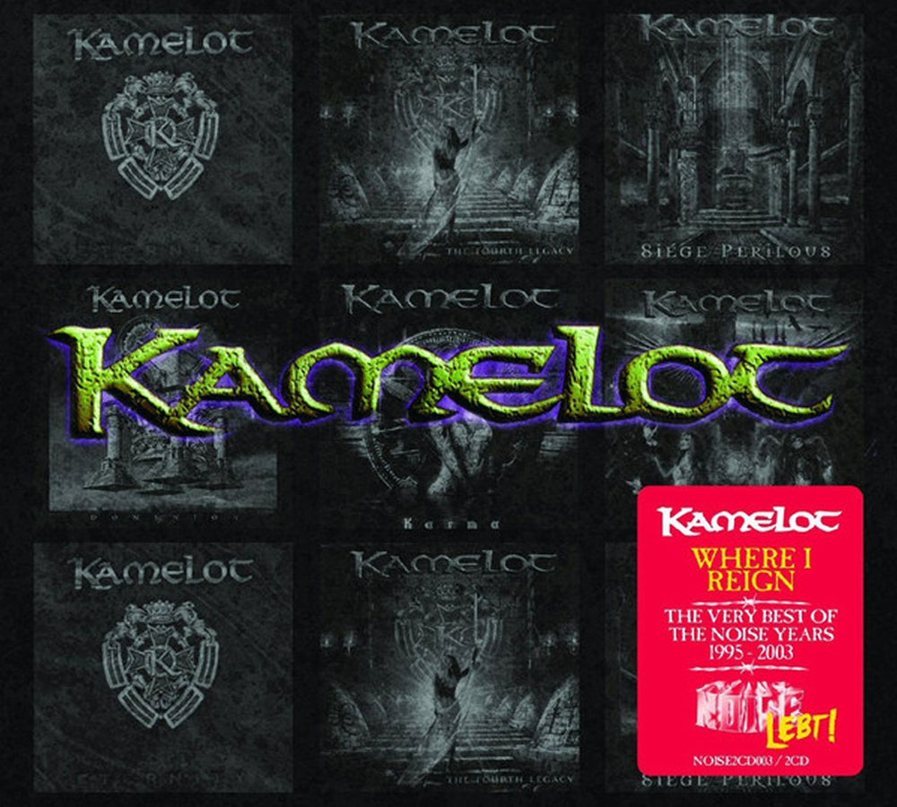 Kamelot Where I Reign: The Very Best Of The Noise Years 1995-2003 - Sealed UK 2 CD album set (Double CD) NOISE2CD003