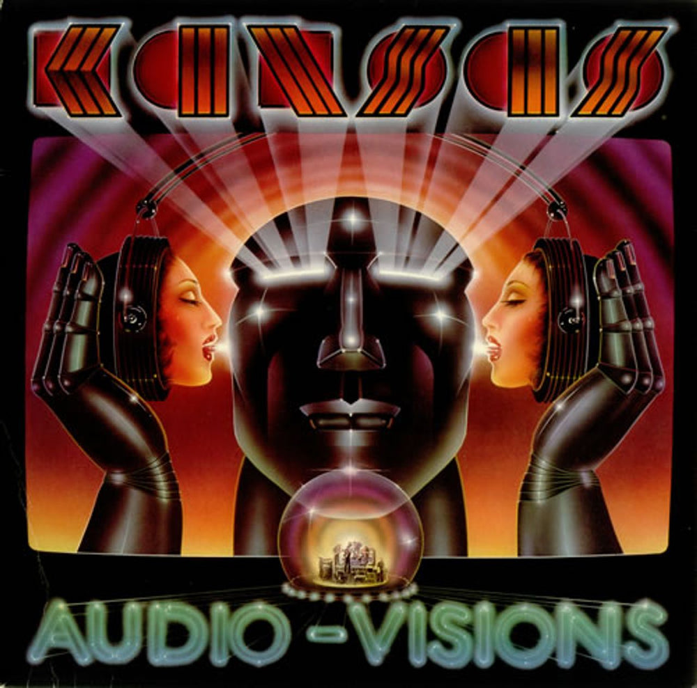 Kansas Audio-Visions UK vinyl LP album (LP record) KIR84500