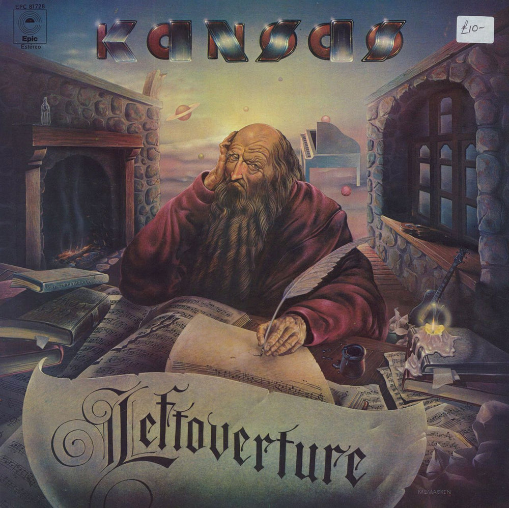 Kansas Leftoverture Spanish vinyl LP album (LP record) EPC81728