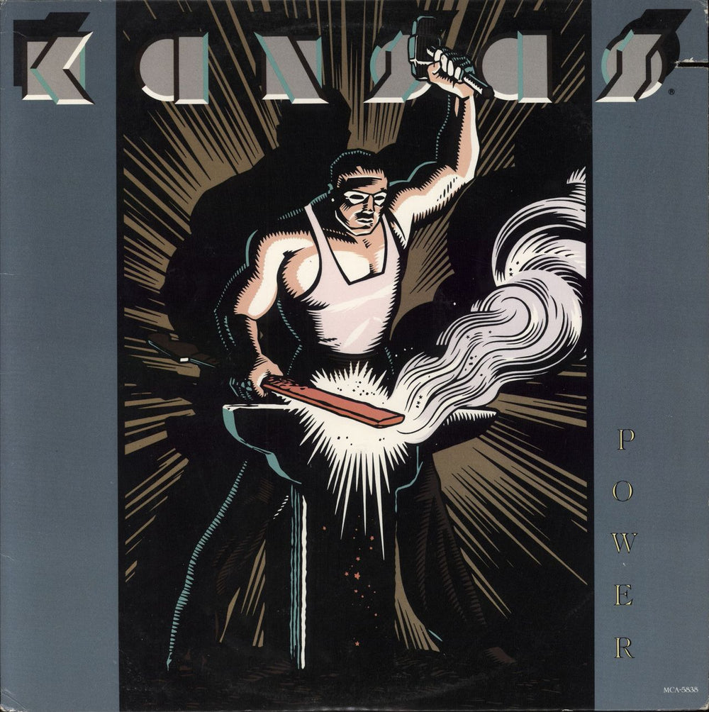 Kansas Power US vinyl LP album (LP record) MCA-5838