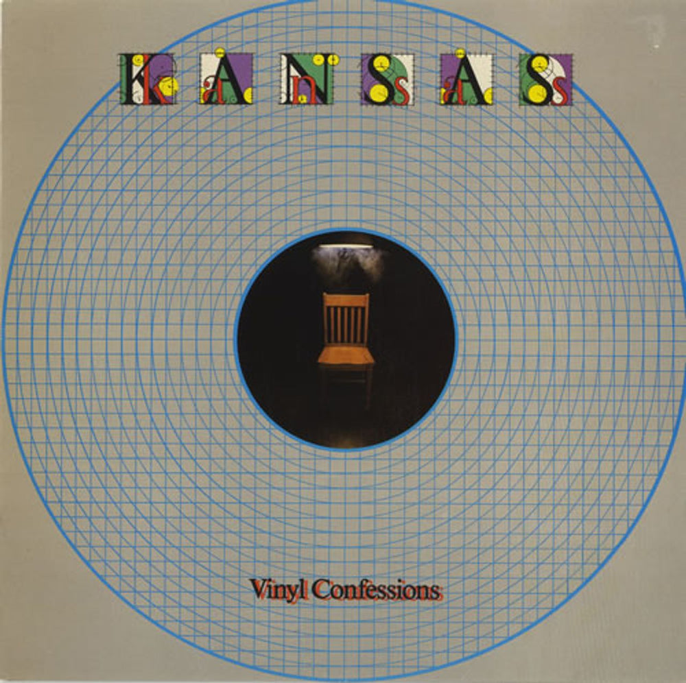 Kansas Vinyl Confessions UK vinyl LP album (LP record) KIR85714