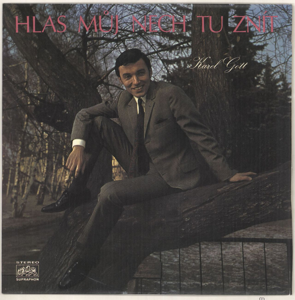 Karel Gott Hlas Muj Nech Tu Znít (Recitál Karla Gotta) Czech vinyl LP album (LP record) 0130209