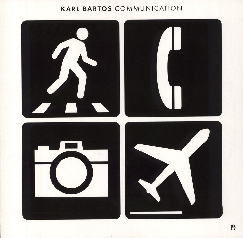 Karl Bartos Communication UK vinyl LP album (LP record) TR20611