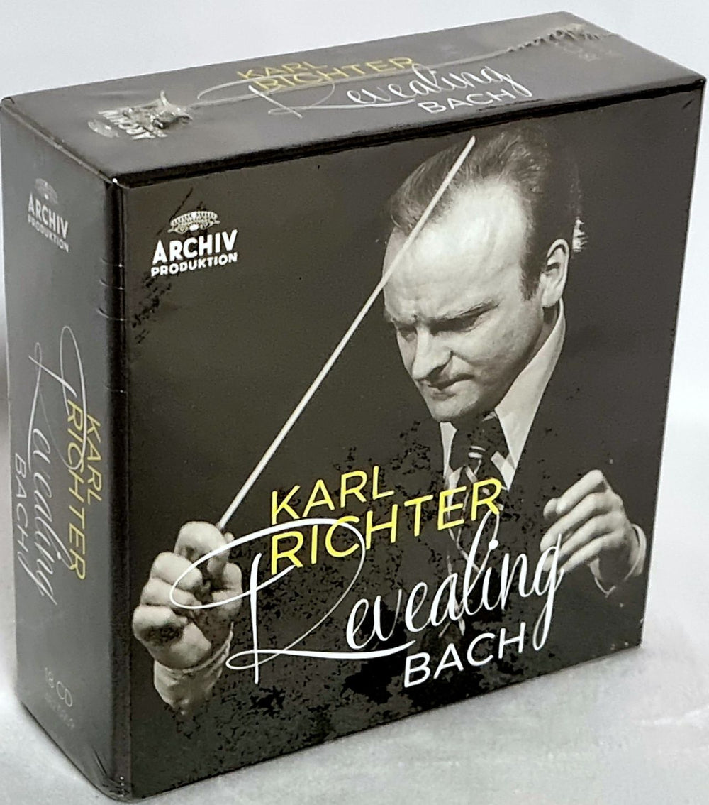 Karl Richter Revealing Bach - Sealed Italian CD Single Box Set 4820959