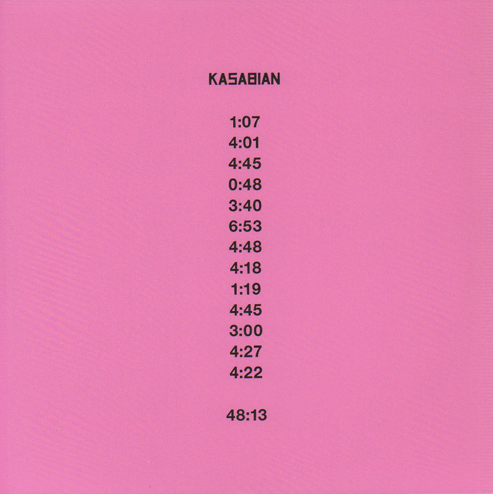 Kasabian 48:13 UK 2-LP vinyl record set (Double LP Album) 88843063751