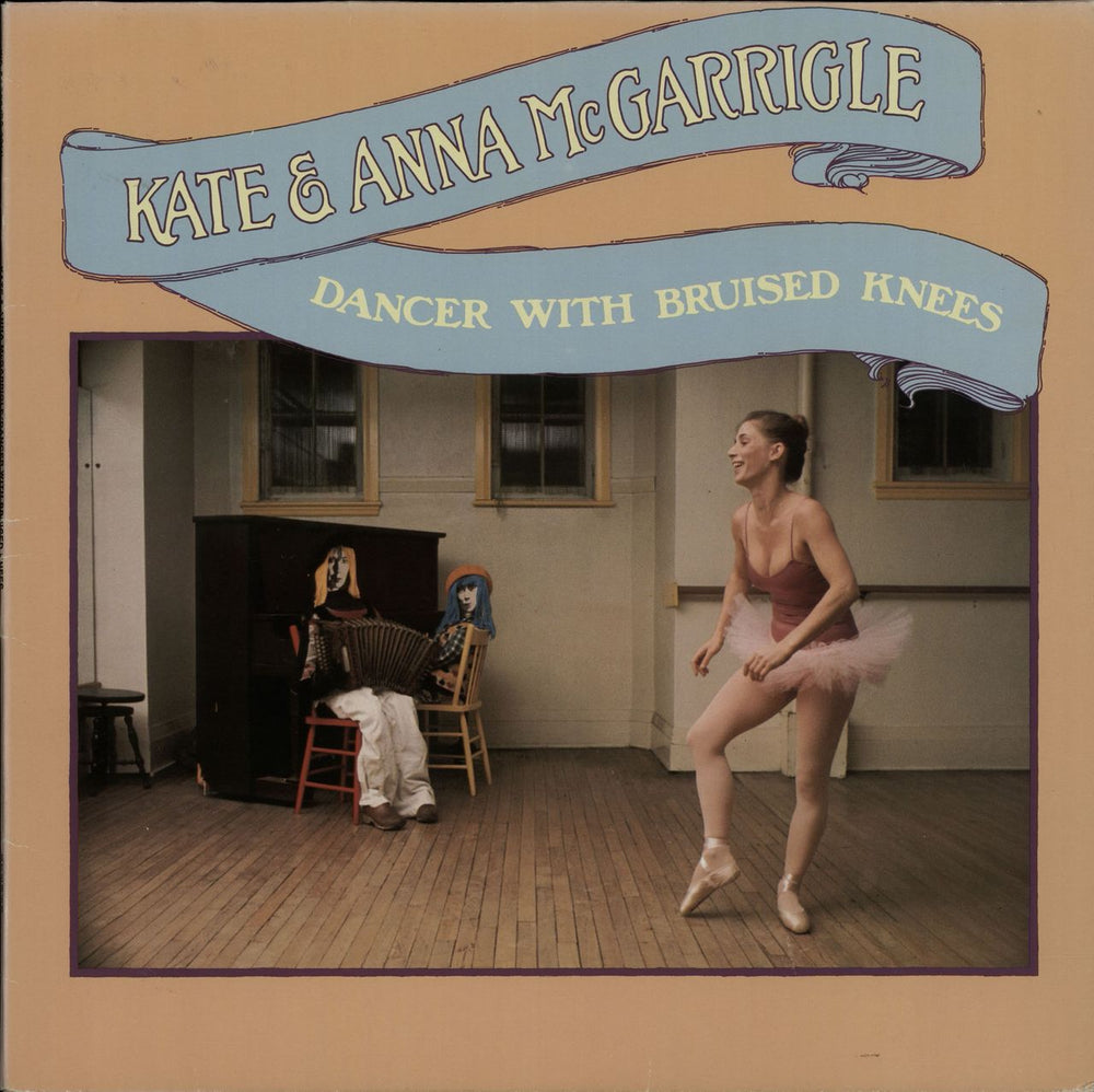 Kate & Anna McGarrigle Dancer With Bruised Knees German vinyl LP album (LP record) WB56356