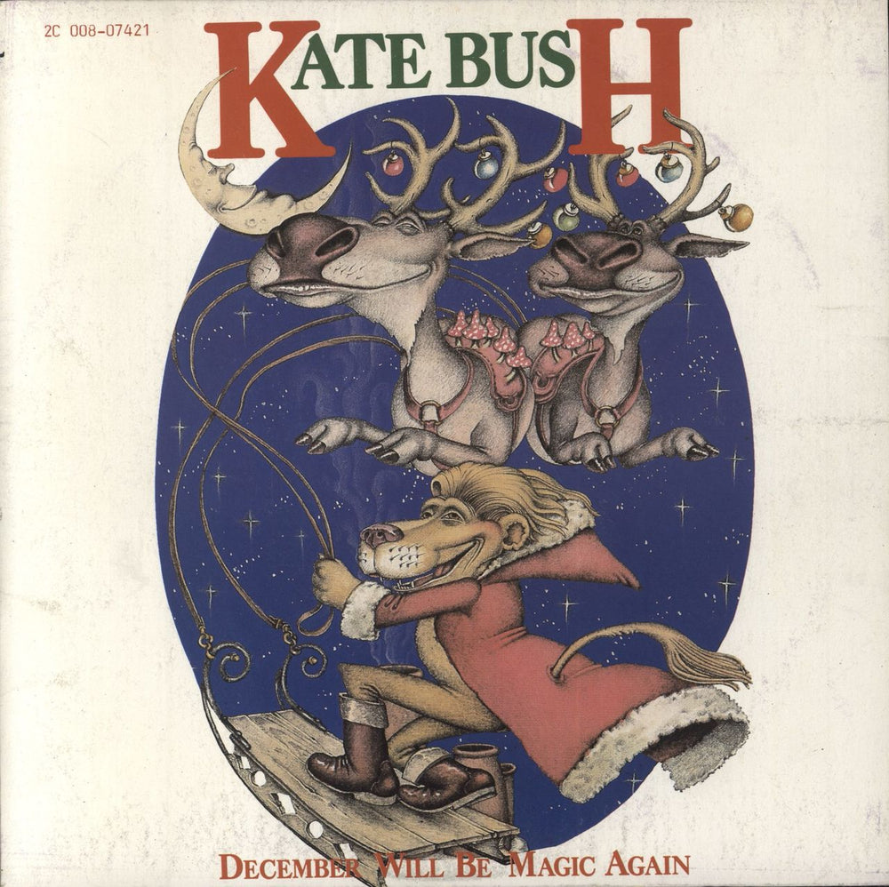 Kate Bush December Will Be Magic Again French 7" vinyl single (7 inch record / 45) 2C008-07421