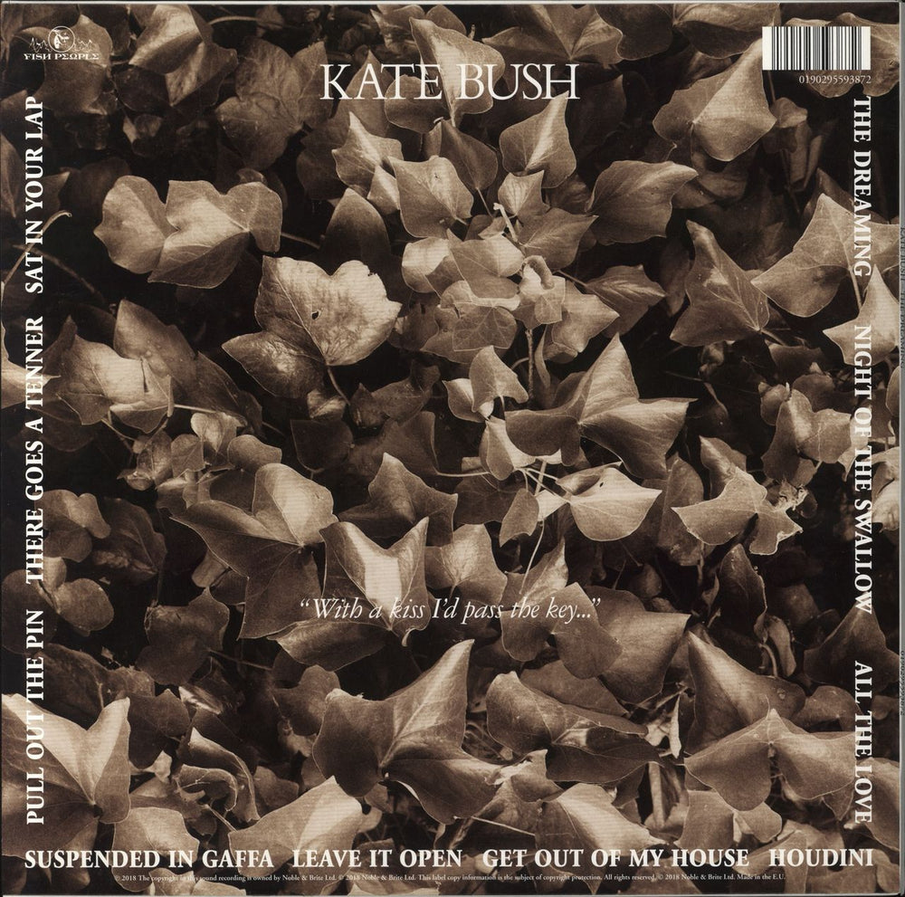 Kate Bush The Dreaming - 180gm UK vinyl LP album (LP record) 190295593872