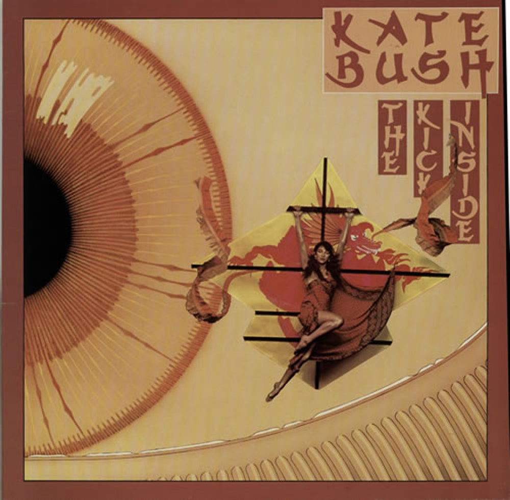 Kate Bush The Kick Inside - Barcoded UK vinyl LP album (LP record) EMC3223