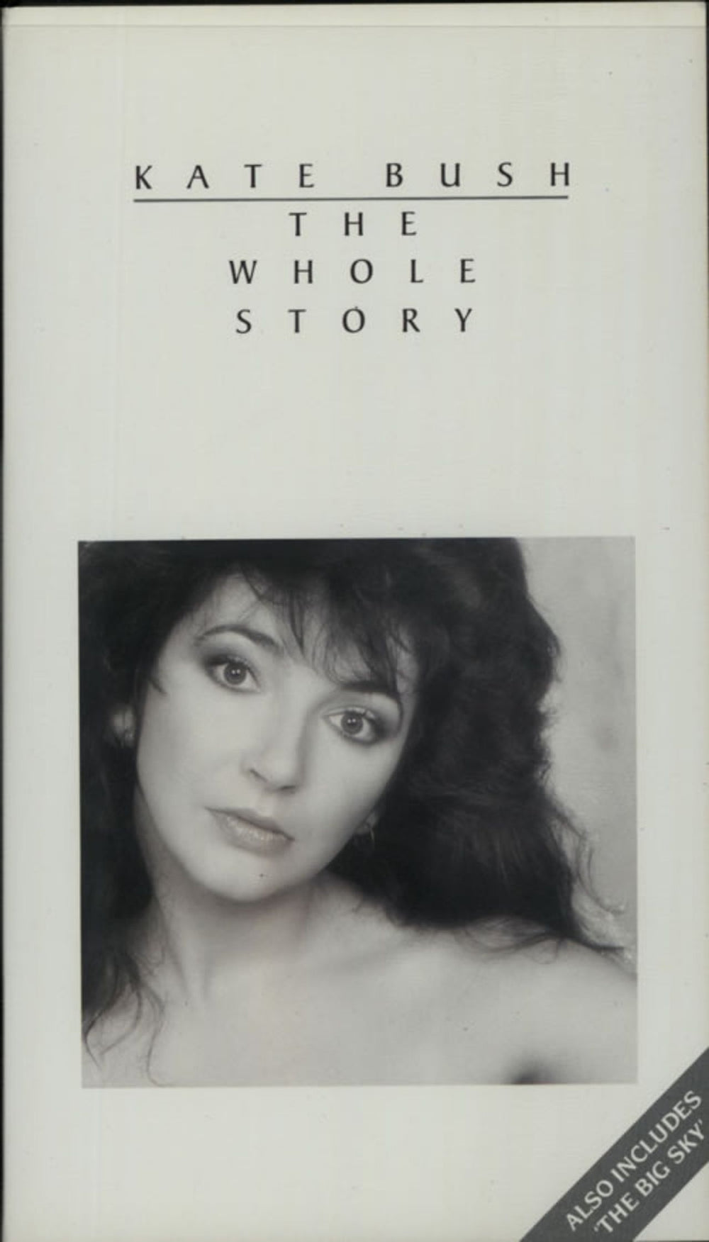 Kate Bush The Whole Story UK video (VHS or PAL or NTSC) MVP9911432